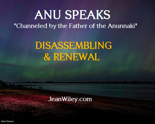 ANU SPEAKS:  Disassembling & Renewal