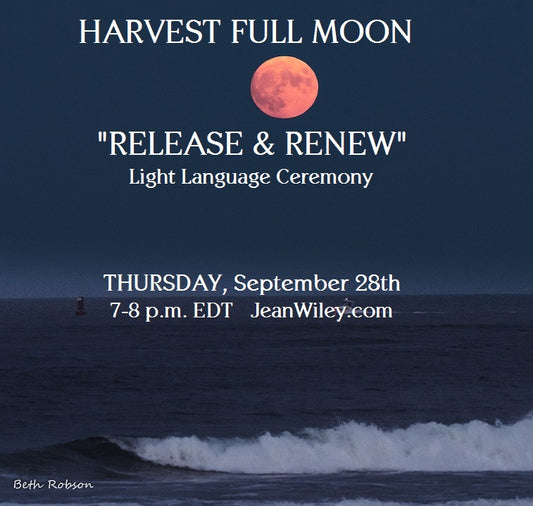 Harvest Full Moon Ceremony Thursday the 28th ~