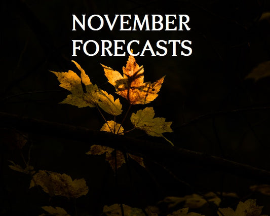 November Forecasts, Psychic Session and Monthly Livestream